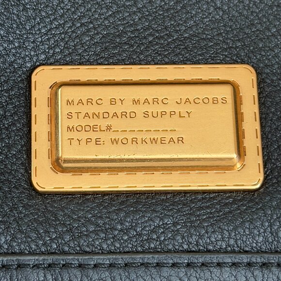 MARC BY MARC JACOBS Black Pebble Leather Backpack main image 6